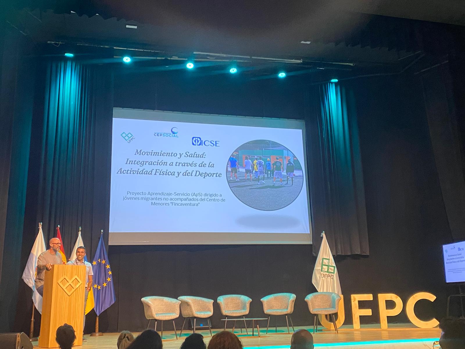 ICSE participa en las I Jornadas de Innovación, Aprendizaje y Servicio de la UFPC