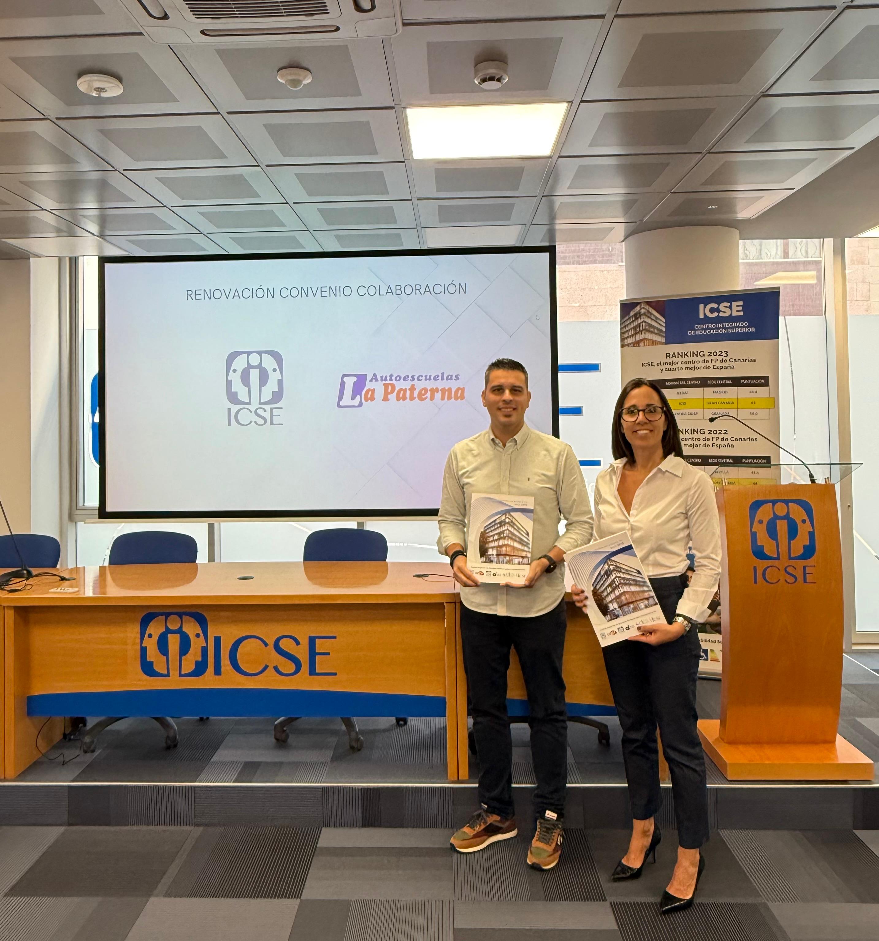 ICSE renueva su convenio de colaboración con Autoescuelas La Paterna