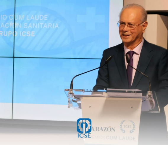 ICSE obtiene el premio Cum Laude en formación sanitaria